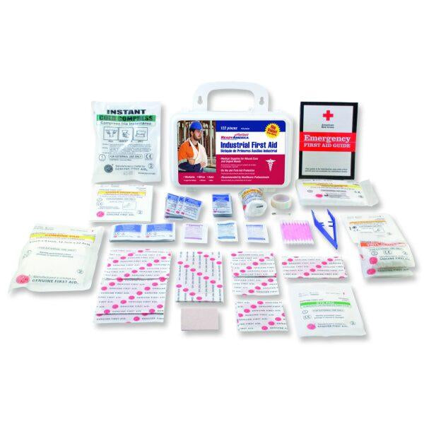 Hideaway Helper First Aid Kit, 122 piece School Safety Solution