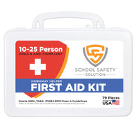 Hideaway Helper First Aid Kit, 10-25 person