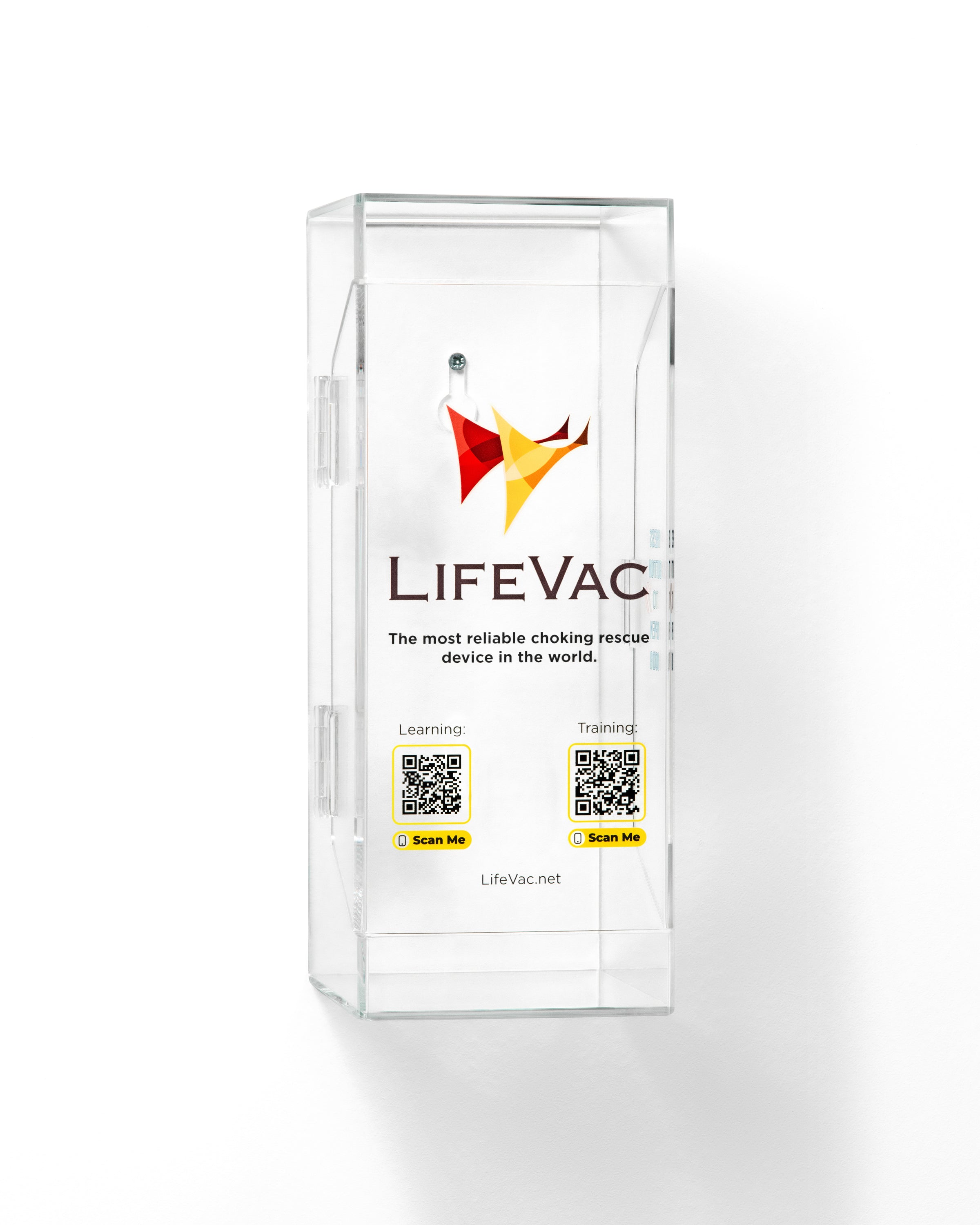 LifeVac Clear Wall Mounted Case