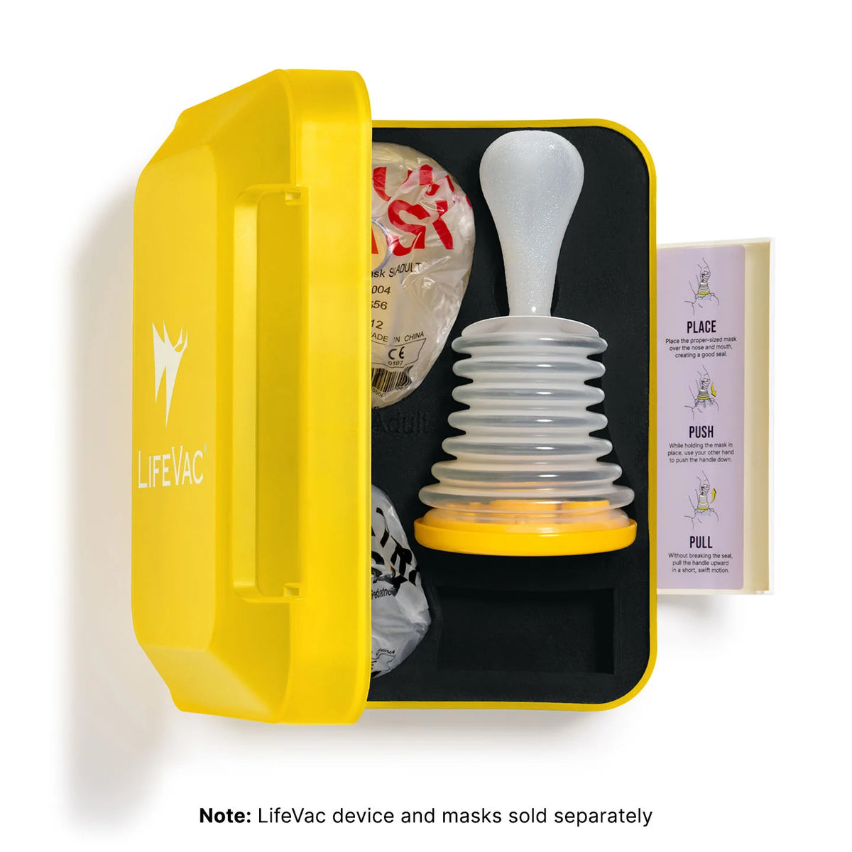 LifeVac Wall Mount Case and Poster Bundle