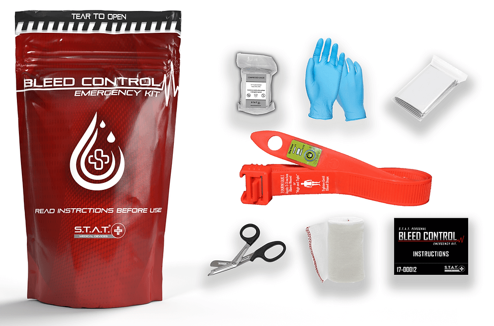 STAT Bleed Control Personal Kit | School Safety Solution